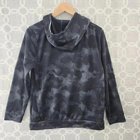Adidas Camo Pullover Hoodie Sweatshirt Youths XL - Picture 2 of 7